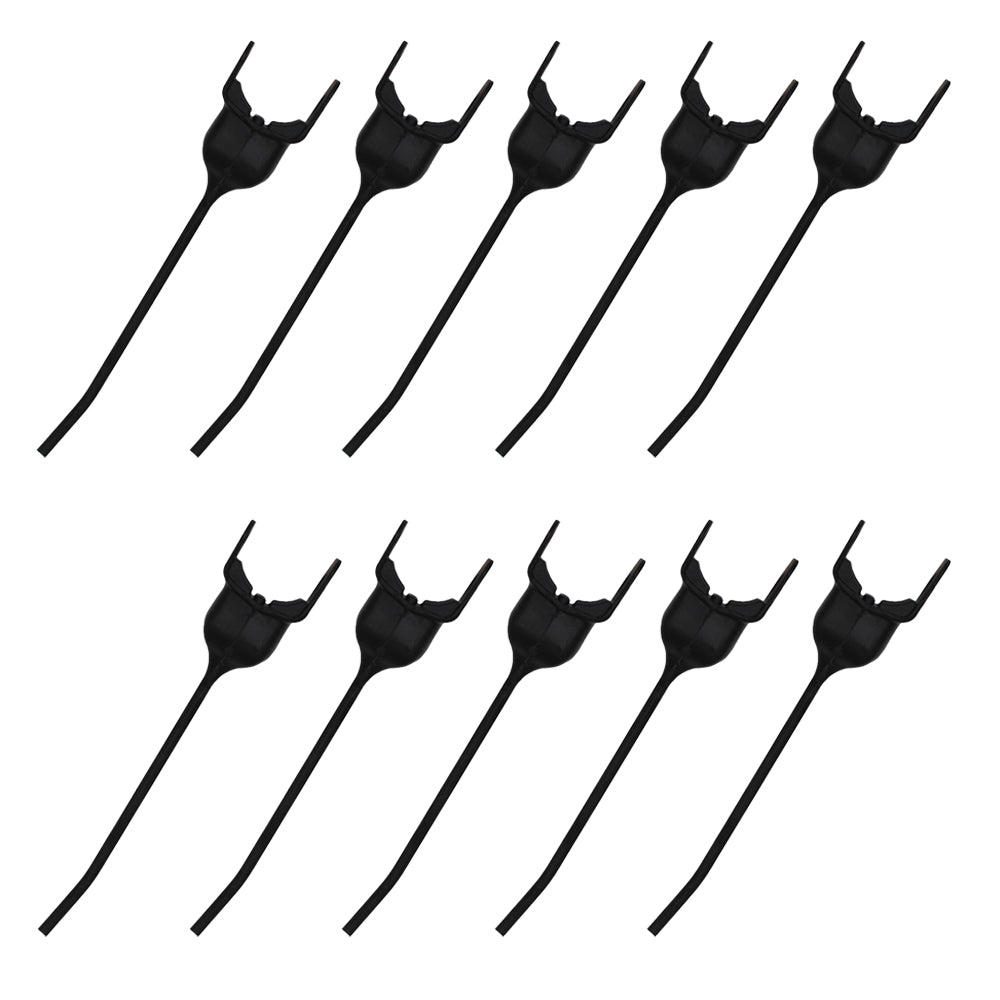 850613 Set of 10 Hay Rake Left Hand Teeth Fits Ford Fits New Holland 216 258