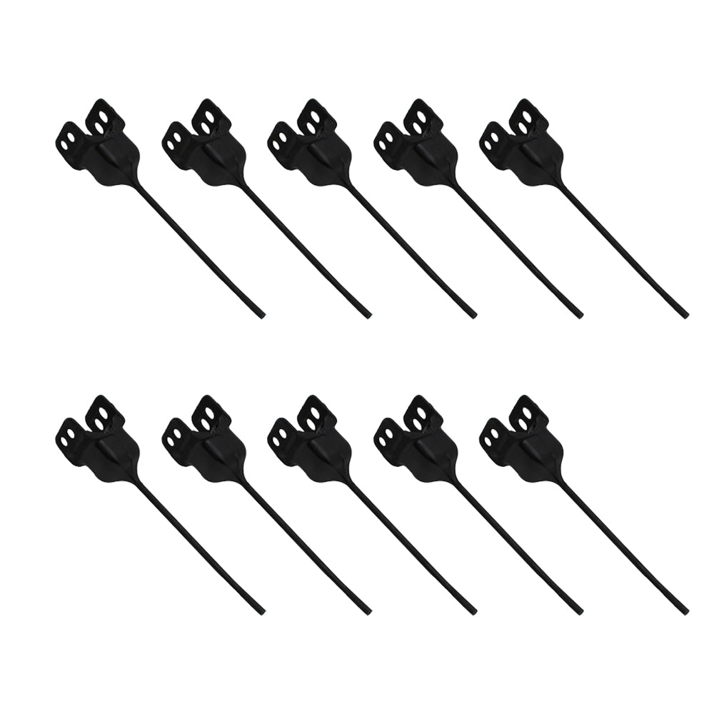 Qty 10: LH Rubber Mounted Tooth Fits Gearmore Replaces HR-0169