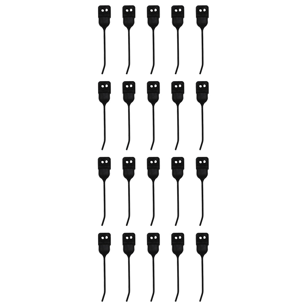 20 Pc. Left Hand Rubber Rake Teeth Set Fits New Holland 216 258 259 850613 65668