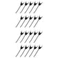 96R23 (20) Rubber Mounted Rake Teeth Fits Massey Ferguson 25 36 37 (LH) 580848M1