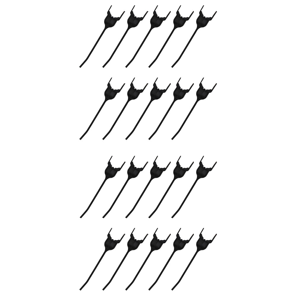 Twenty (x20) LH Rubber Hay Rake Teeth 96R23 Fits New Holland 230 256 RTIANHL