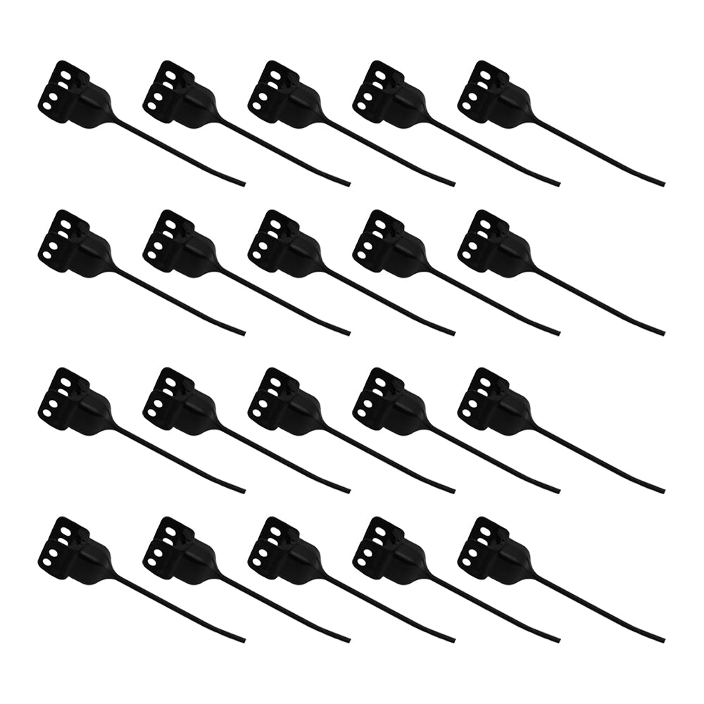 Qty 20: LH Rubber Mounted Tooth Fits Gearmore Replaces HR-0169