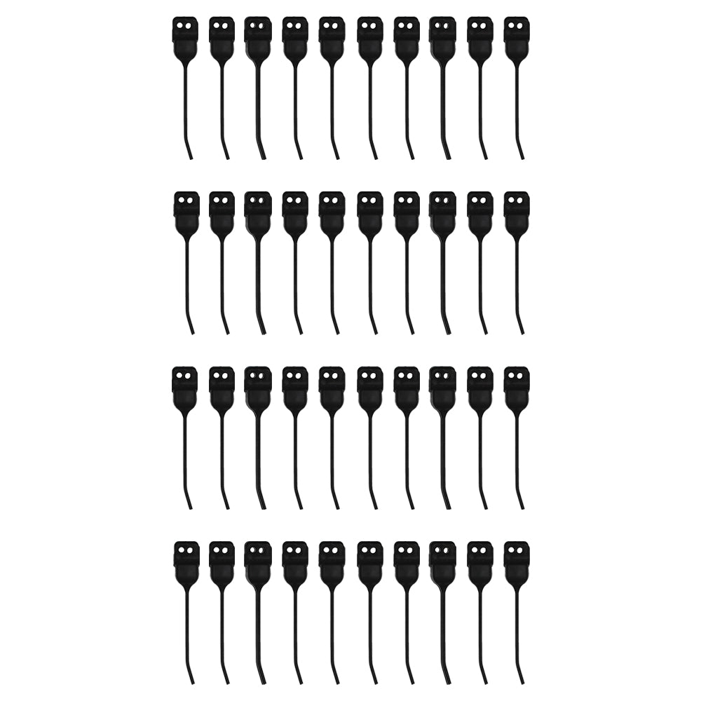 Qty 40: LH Rubber Mounted Tooth Fits Ford/New Holland Replaces 65668