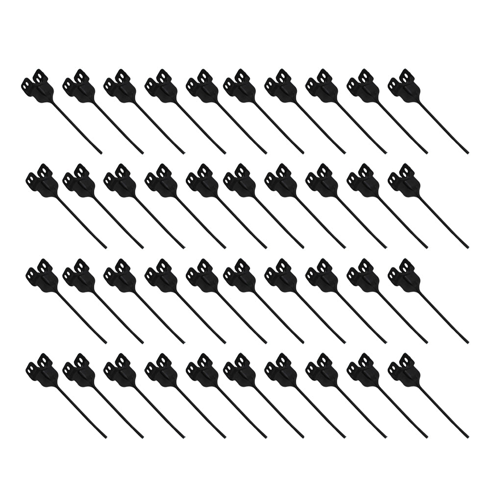 40 Pk Left Hand Rubber Mounted Rake Teeth Fits Ford New Holland 216 258 259