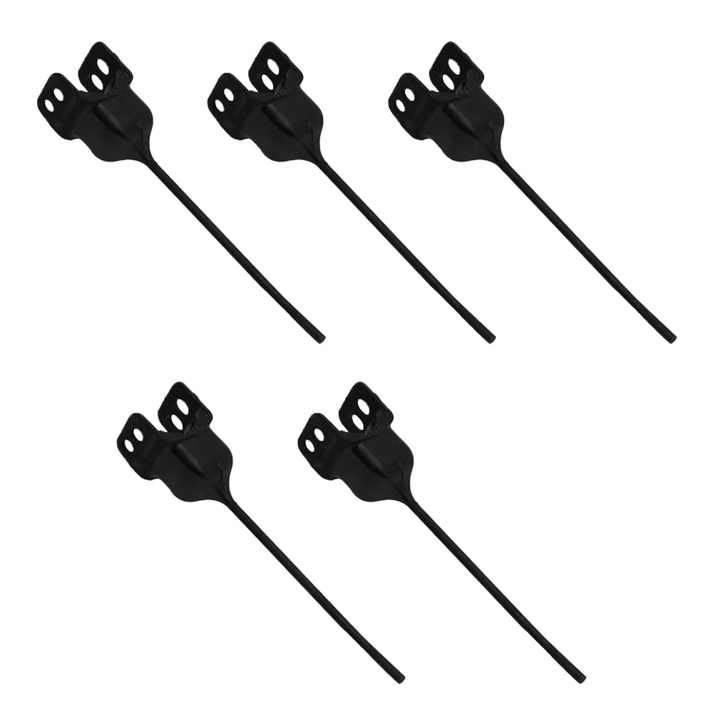 Qty 5: LH Rubber Mounted Tooth
 Fits Gearmore Replaces HR-0169