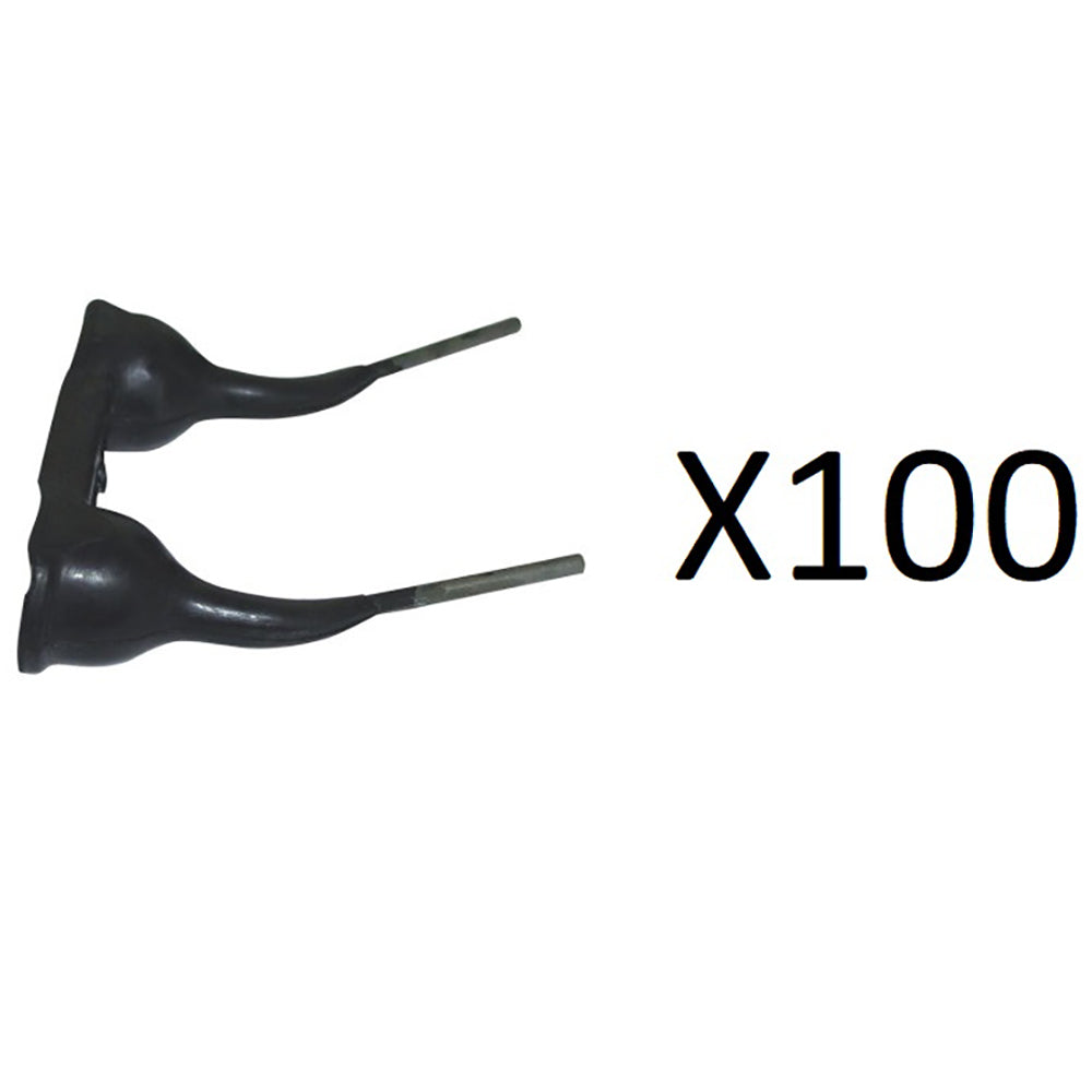 100 Pack Rake Teeth for Farmhand Morrill New Idea Darf Circle C H&S ...