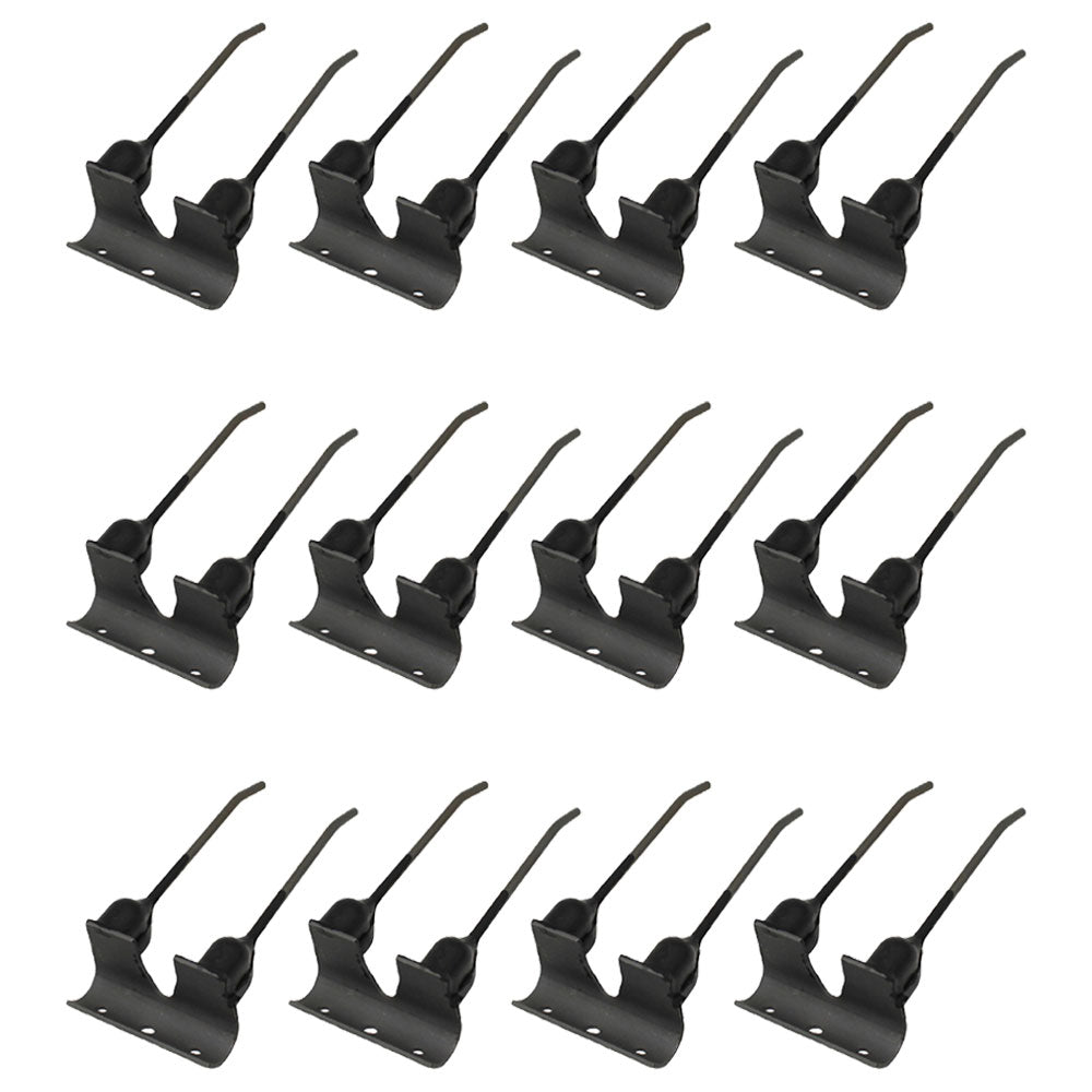 Qty 12: Double Tooth Fits Ford/New Holland Replaces 9847572