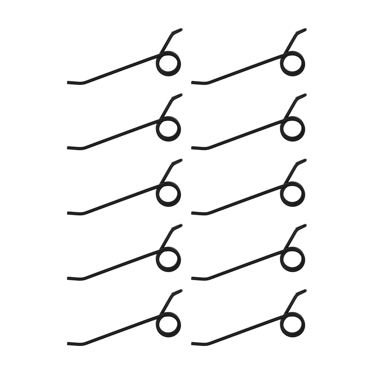Qty 10: Rake Tooth Fits Massey Ferguson Replaces 667530M1