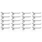 (20) Hay Rake Teeth Fits Massey Ferguson 36 37 25 96MF1C Fits Edcor TEMF1 TEMF1C