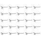 Qty 25: Rake Tooth
 Fits Massey Ferguson Replaces 667530M1