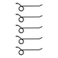 Qty 5: Rake Tooth
 Fits Massey Ferguson Replaces 667530M1