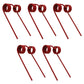 Set of (5) Rake Teeth Fits Hesston Swather/Windrower 1014 1070 1090 420 620 6600