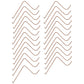 Pack of 25 Rake Teeth
 Fits Tonutti Replaces A-PL015