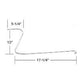 A-96T1-AI Rake Tooth (RH), 6.7MM