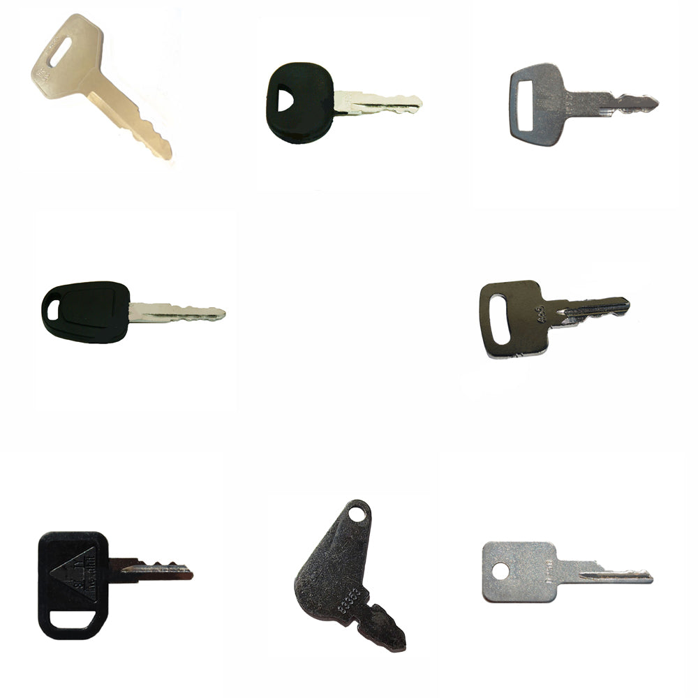 8 Piece Equipment Key Set Fits John Deere Replaces 1147