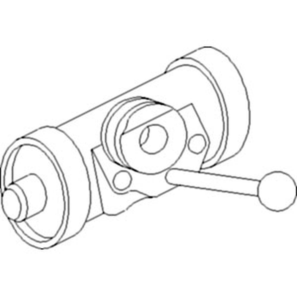 6711-2604 New Right Hand Slave Cylinder for Zetor 3320 3340 4320 4340 4712 +
