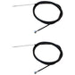 Two 60-065-100 100" Universal Brake Cables For Go Kart Mini Bike ATV