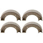 Qty. 2: Pair of Brake Shoes Fits Ford/New Holland Replaces 83921592