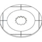 YZ80748 New Brake Disc Fits John Deere Compact Tractor 4200 4210 4300 4310 4400