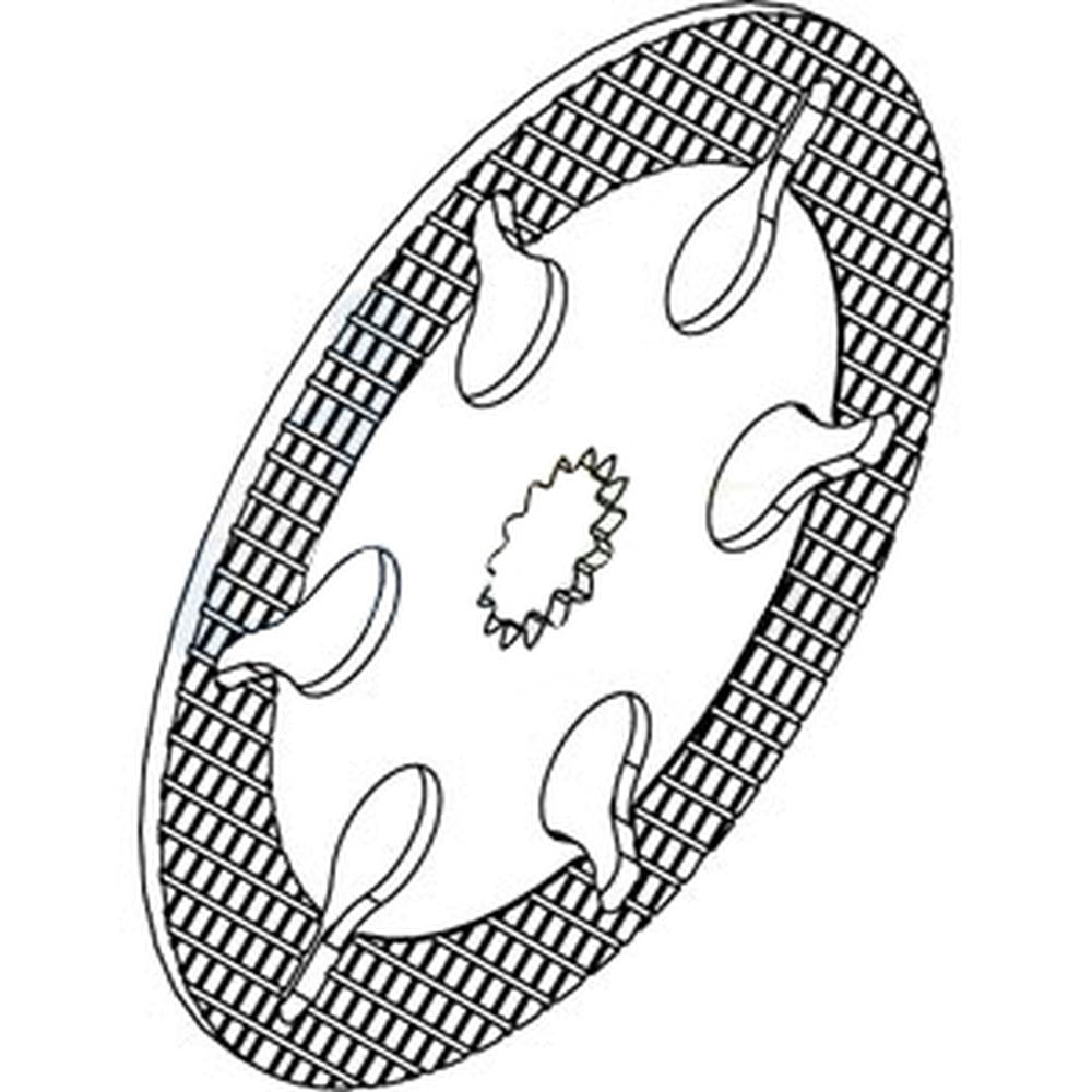 87708434 New Brake Disc Fits Case-IH Industrial Models 580M 580SM 590SM
