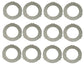 12 Steel Brake Counter Plates Fits JCB 458/20285, 458-20285, 45820285
