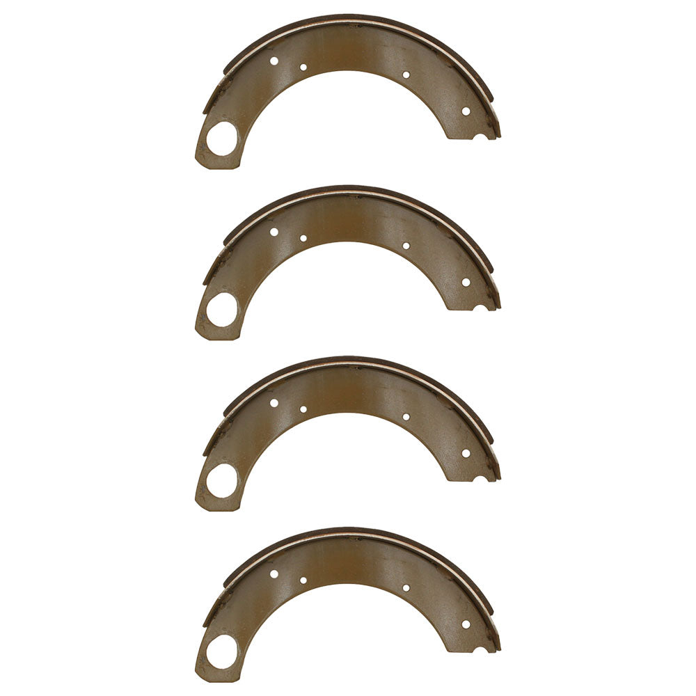 Qty. 2: Pair of Brake Shoes Fits Massey Ferguson Replaces 1810345M91