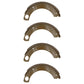 Qty. 2: Pair of Brake Shoes Fits Ford/New Holland Replaces 81717317