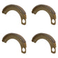 Qty. 2: Pair of Brake Shoes Fits Ford/New Holland Replaces 81717317