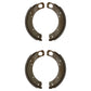Qty. 2: Pair of Brake Shoes Fits Ford/New Holland Replaces 81717317