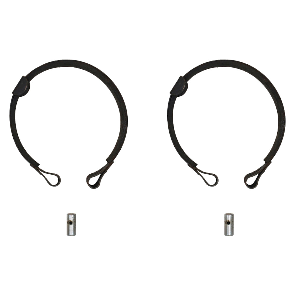 1036 Two 4-3/16" Band Brakes w Brackets For Go Karts Mini Bikes Manco Trikes