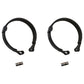 1036 Two 4-3/16" Band Brakes w Brackets For Go Karts Mini Bikes Manco Trikes