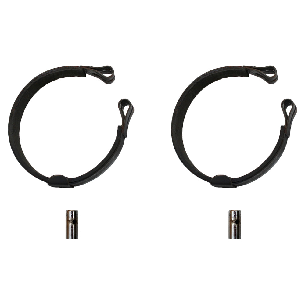 1036 Two 4-3/16" Band Brakes w Brackets For Go Karts Mini Bikes Manco Trikes