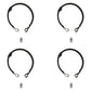 Qty 4: Brake Bands with Lock Fits Manco Replaces 1036