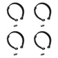 Qty 4: Brake Bands with Lock Fits Manco Replaces 1036