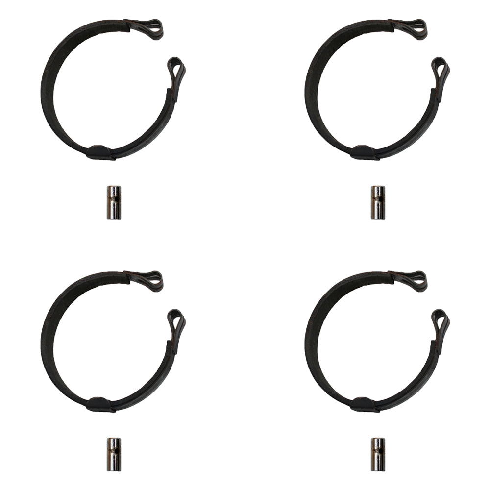 Qty 4: Brake Bands with Lock Fits Manco Replaces 1036
