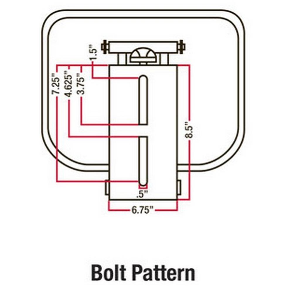 BS100BL Universal Bucket Seat Black For Tractors