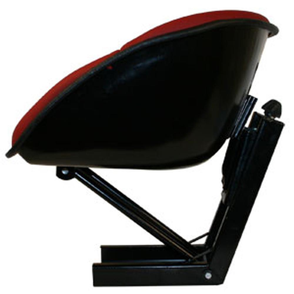 BS100RD Red Bucket Style Seat with Frame Brand New for Hesston & Universal Use