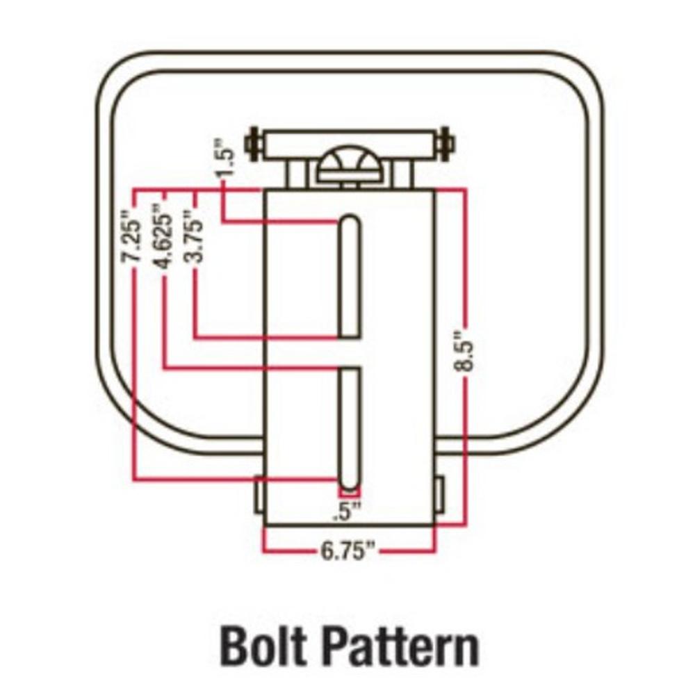 BS100RD Red Bucket Style Seat with Frame Brand New for Hesston & Universal Use
