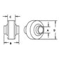 Lift Arm Weld-on Ball (Fits CAT. III) Fits Massey Ferguson Models BS15