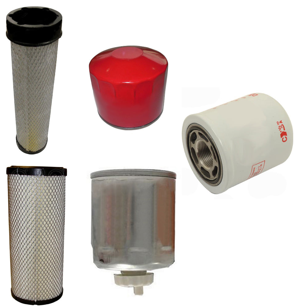 Filter Service Kit Air Oil Fuel Filters For T590