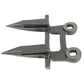 2 Prong Forged Grain Head Guard Fits John Deere Replaces BU220