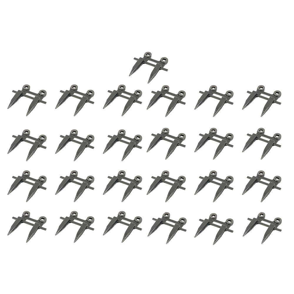 (25) 2 Prong Forged Grain Head Guard Fits John Deere 120 215 220 230