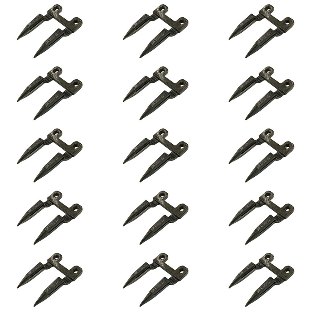 Qty 15: Grain Head Cutter Bar Double Guard Fits Buchanan Replaces BU225