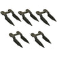Qty 5: Grain Head Cutter Bar Double Guard Fits Massey Ferguson Replaces 71386962