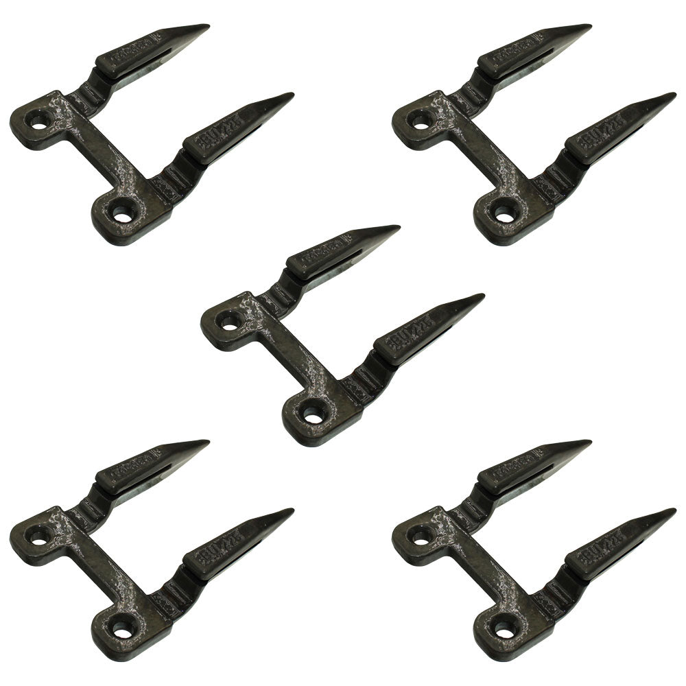 71341601 5-Pack Grain Head Cutter Bar Double Guards for Combines