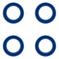 Qty. 4: Main Valve Spool Rod Seal  Fits Bobcat Replaces 6665846