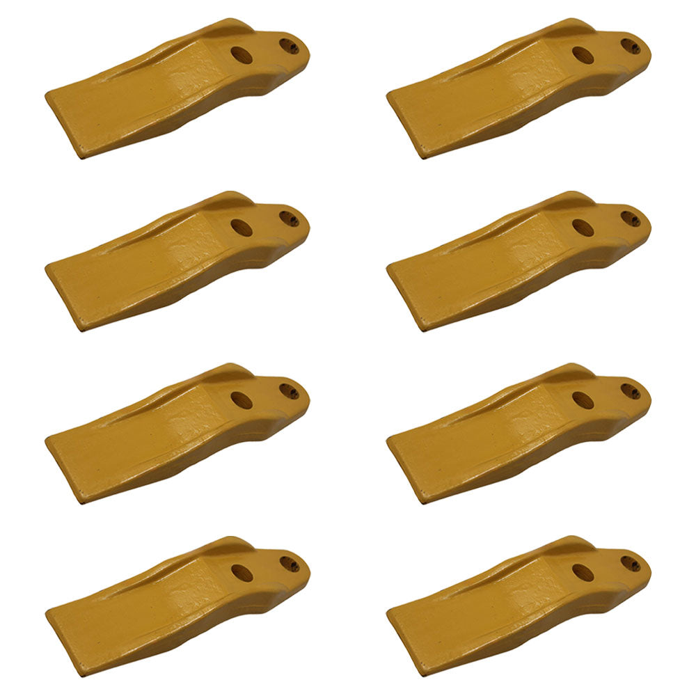 Set of (8) Bucket Teeth 1324720 Fits Caterpillar 906K 906M 907K 908K 908M