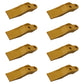 Set of (8) Bucket Teeth 1324720 Fits Caterpillar 906K 906M 907K 908K 908M