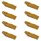 Set of 8 Uni-Loader Bucket Teeth 1324720 Fits Caterpillar Fits CAT 277 287