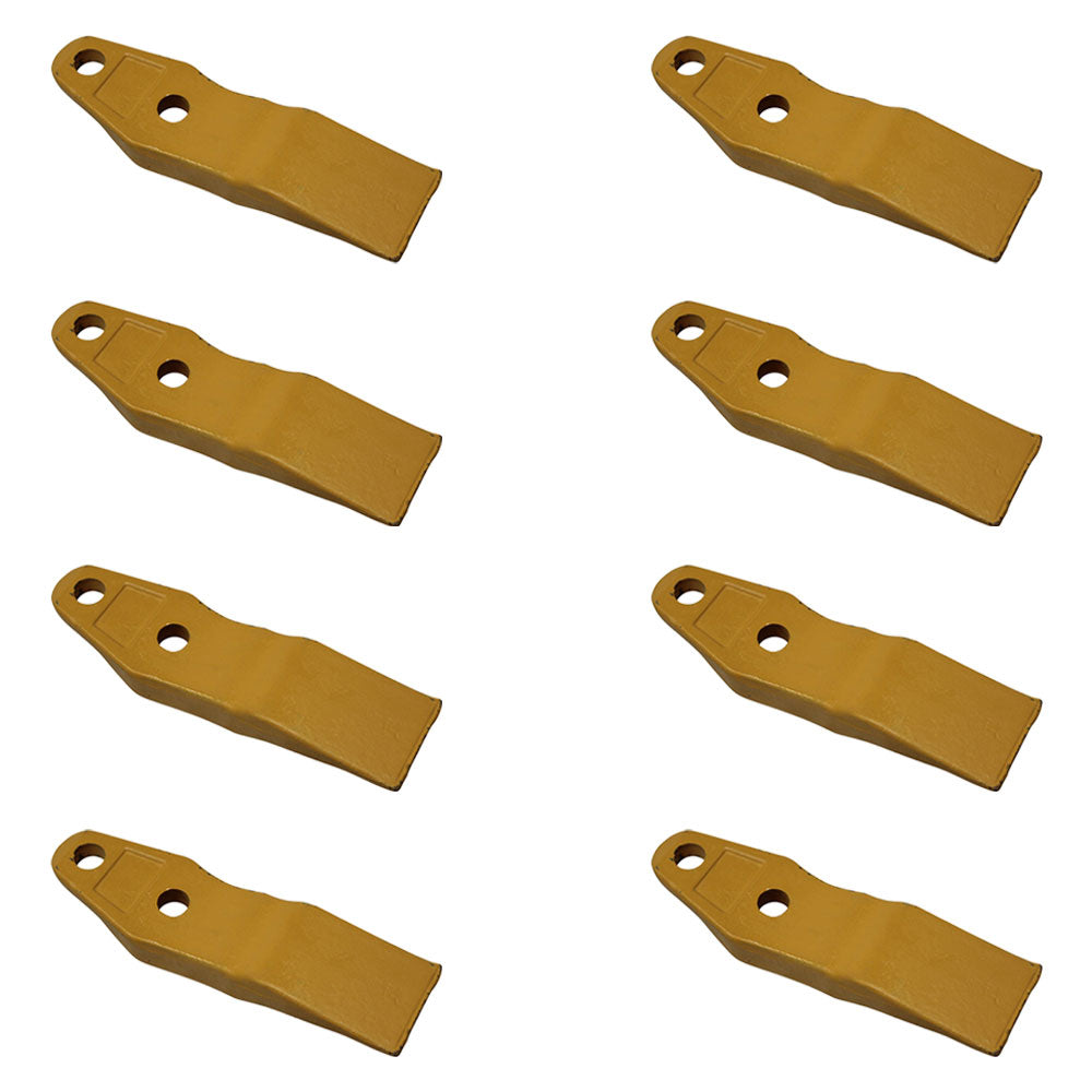 Set of 8 Uni-Loader Bucket Teeth 1324720 Fits Caterpillar Fits CAT 277 287